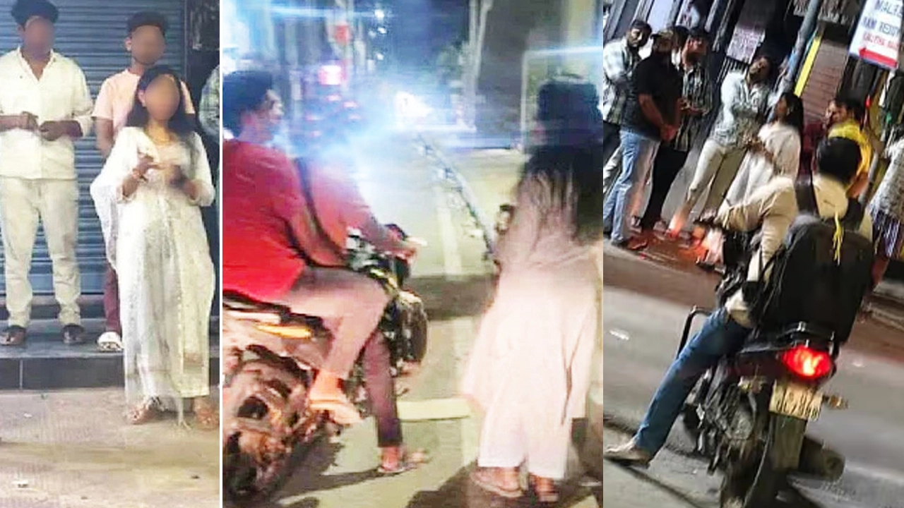 গভীর রাতে নারীর ছদ্মবেশে পুলিশ কর্মকর্তা  ¦ ছবি: সংগৃহীত