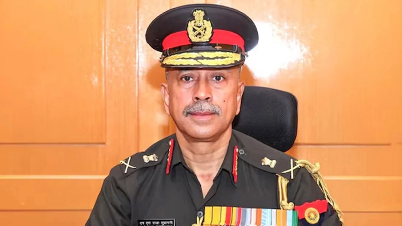 ভারতের নতুন সেনাপ্রধান লেফটেন্যান্ট জেনারেল এন এস রাজা সুব্রামানি