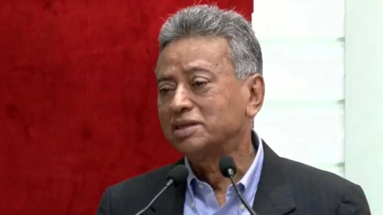 বক্তব্য রাখছেন অর্থমন্ত্রী আমীর খসরু মাহমুদ চৌধুরী।