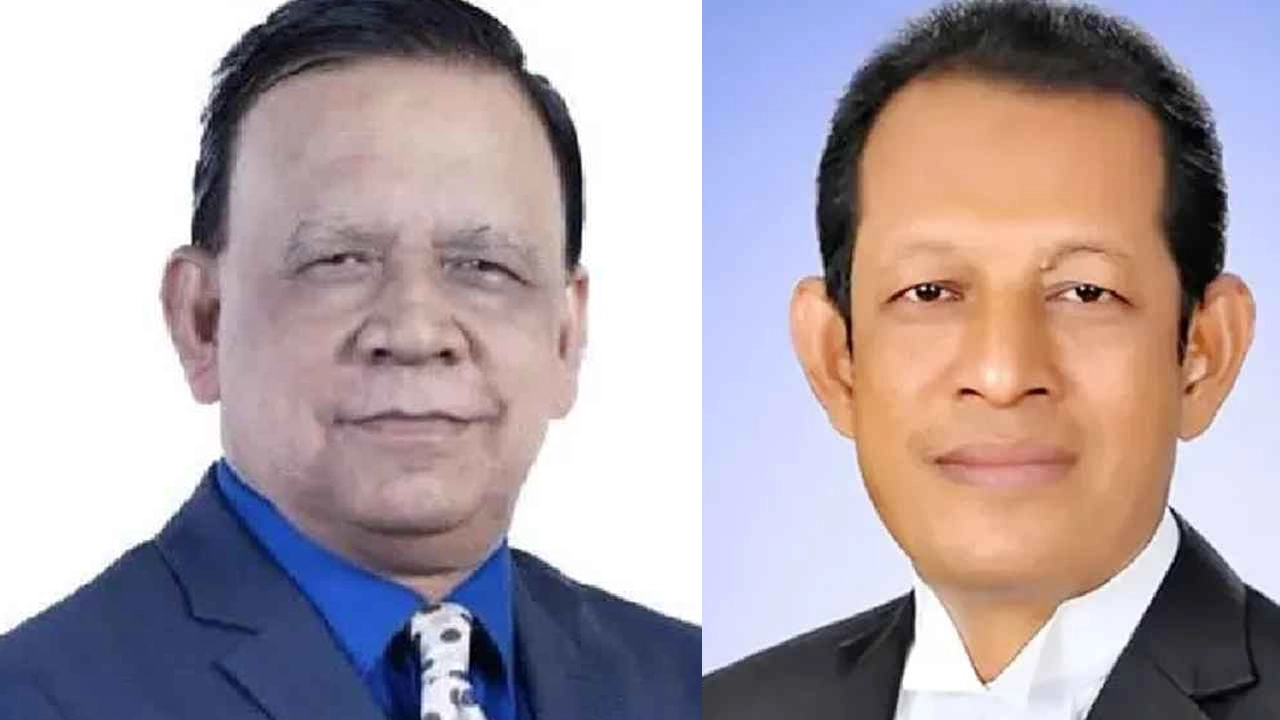 সভাপতি এ এম মাহবুব উদ্দিন খোকন ও সম্পাদক মোহাম্মদ আলী। ছবি: সংগৃহীত