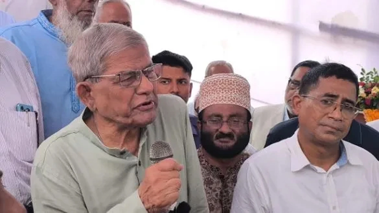 নির্বাচনের আগে দেয়া প্রতিশ্রুতিগুলো রক্ষা করতে চাই : মির্জা ফখরুল