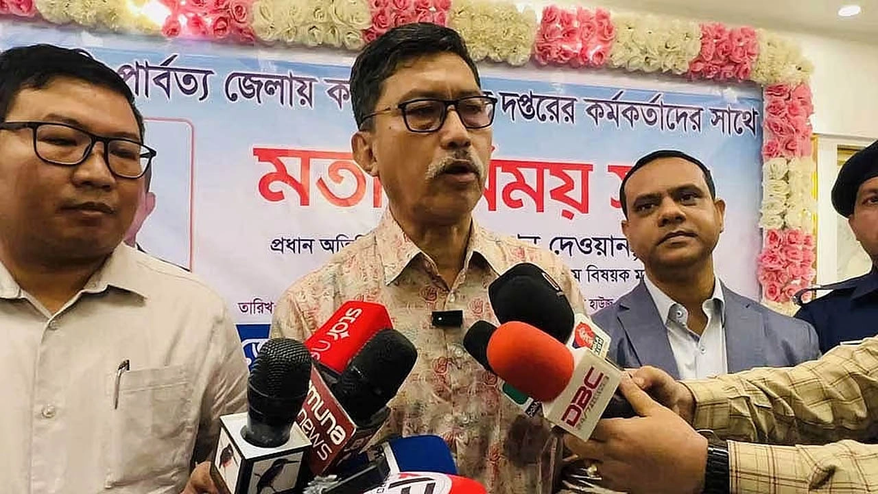 পার্বত্য চট্টগ্রামবিষয়ক মন্ত্রী দীপেন দেওয়ানের পদত্যাগ। ছবি : সংগৃহীত