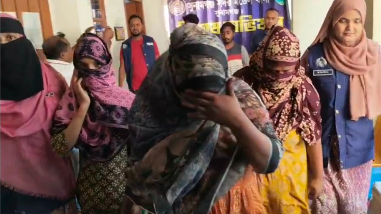 সুনামগঞ্জে কথিত ‘গডমাদার’ কান্তাসহ তিন নারী গ্রেপ্তার