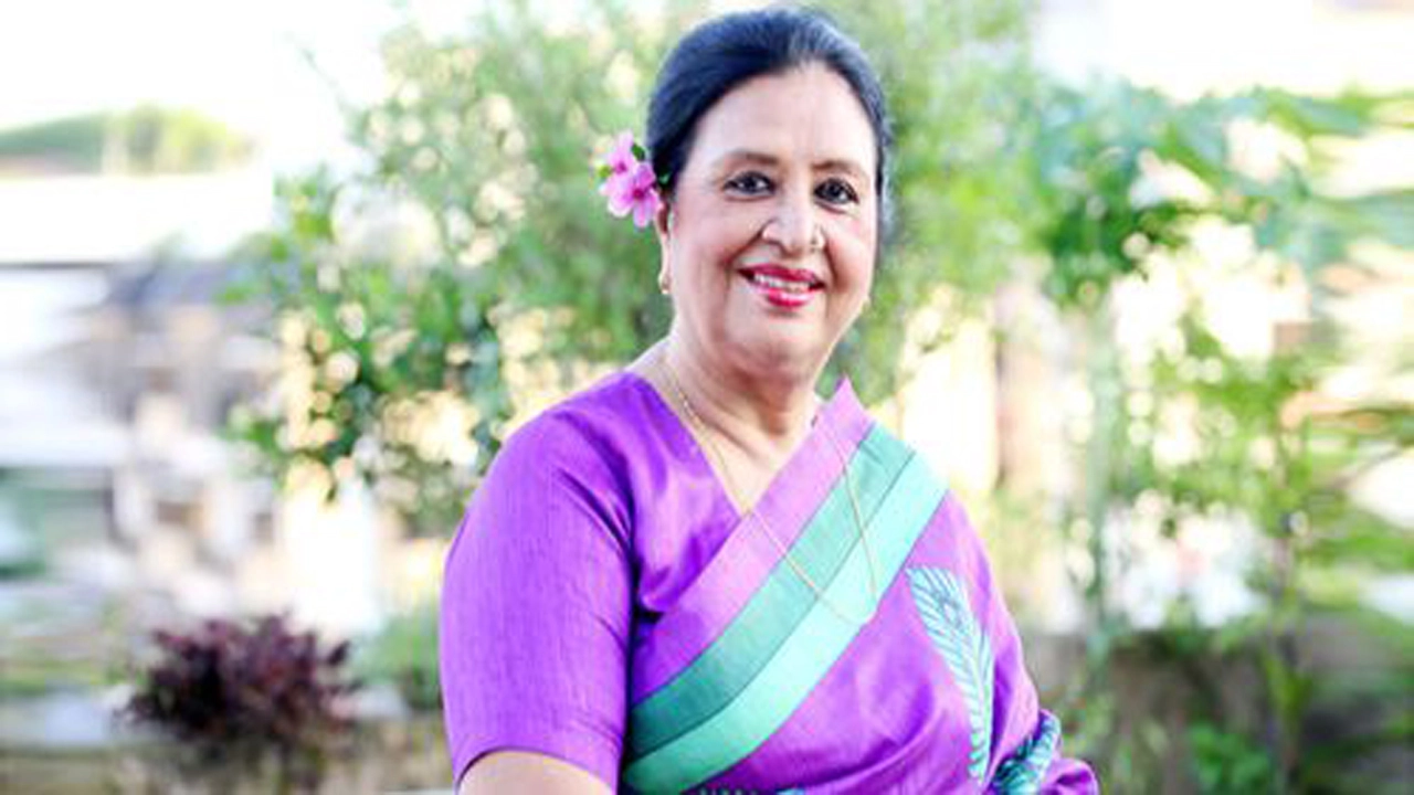 অভিনেত্রী ঝর্ণা বসাক শবনম। ছবি: সংগৃহীত