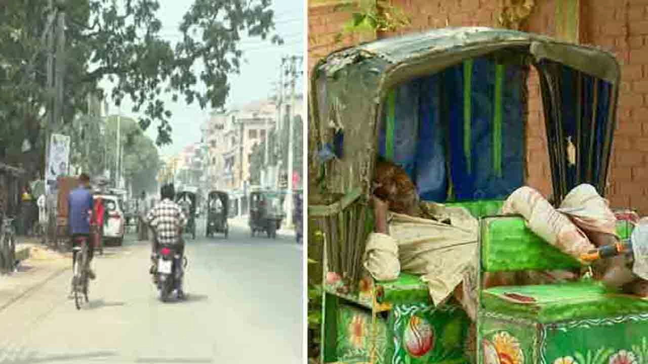 রাজশাহীর উপর প্রকৃতি রুক্ষ, তাপদাহে বিপর্যস্ত জনজীবন