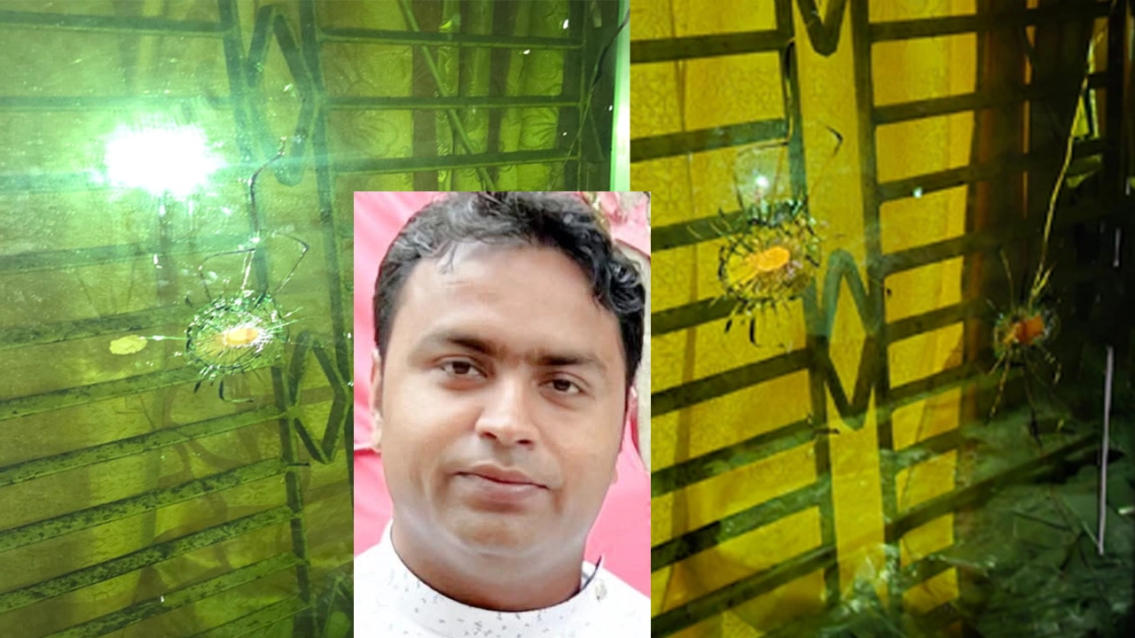 বেনাপোল চেকপোস্ট এলাকায় ব্যবসায়ী সোহাগ হায়দারের বাসভবনে গুলিবর্ষণ