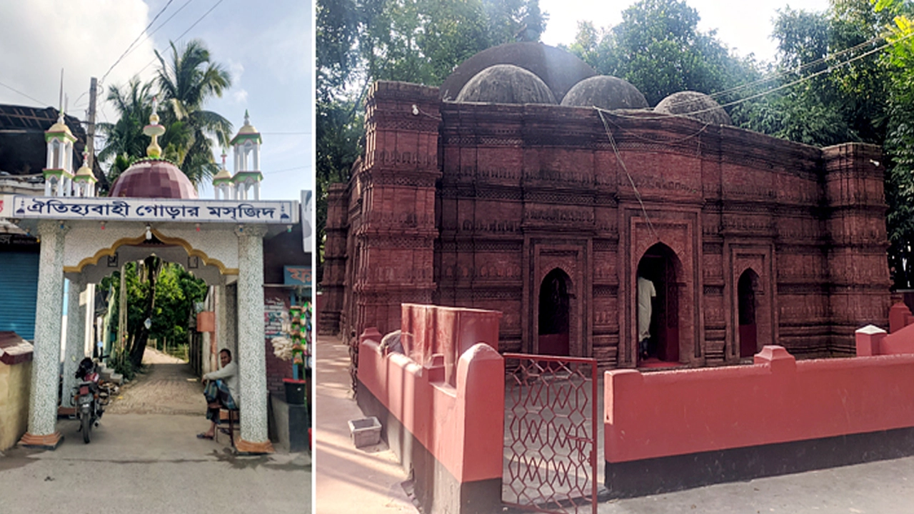 কালীগঞ্জে ঐতিহ্য ও পুরাকীর্তির নিদর্শন গোড়ার মসজিদ