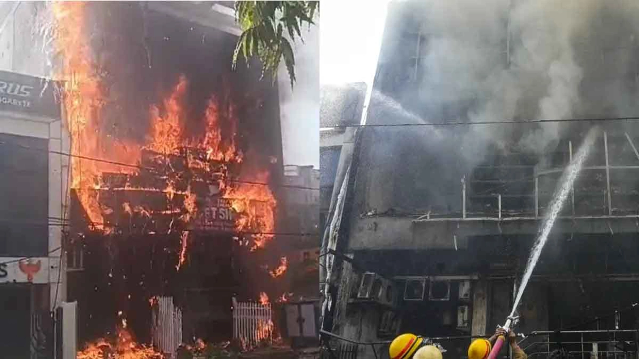 লখনউয়ে কোচিং সেন্টারে ভয়াবহ অগ্নিকাণ্ডে নিহত ১৪