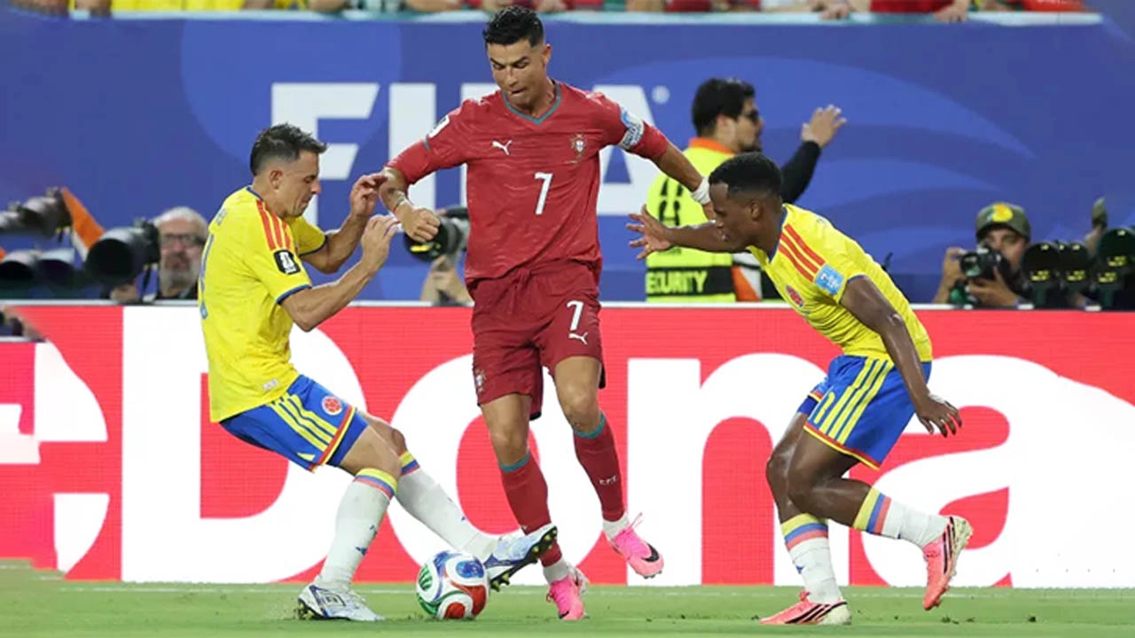 কলম্বিয়ার সাথে ড্র করে গ্রুপ রানার্সআপ পর্তুগাল