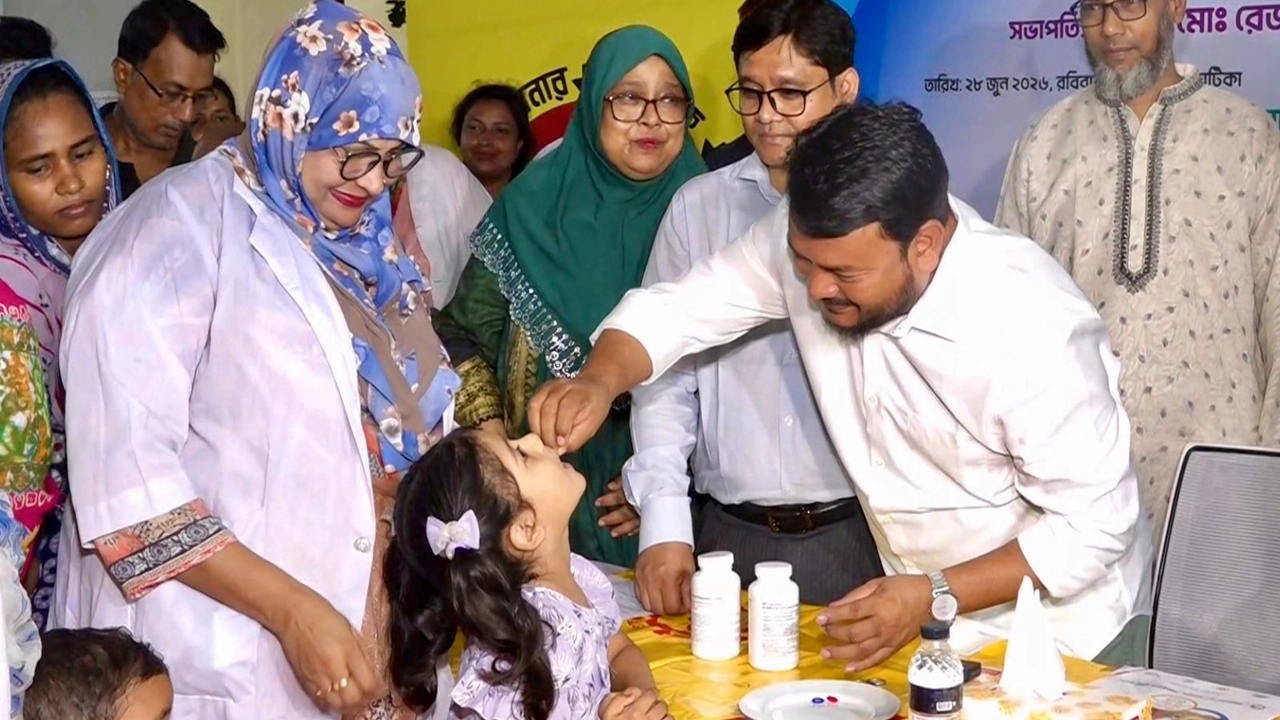 রাজশাহী মহানগরীতে জাতীয় ভিটামিন ‘এ’ প্লাস ক্যাম্পেইন শুরু