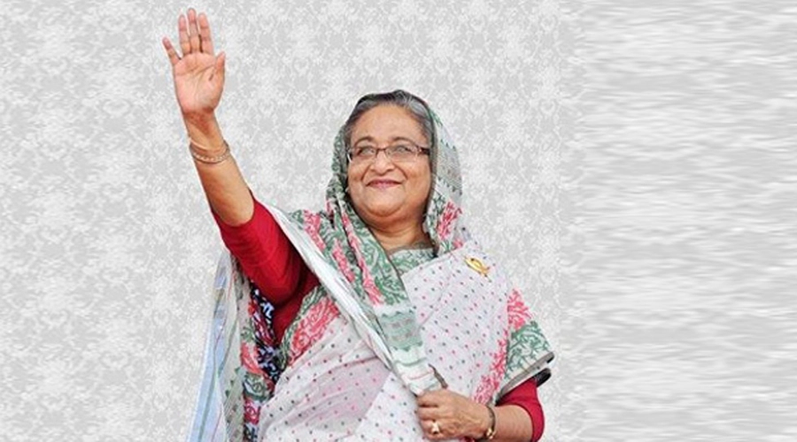 শেখ হাসিনা।