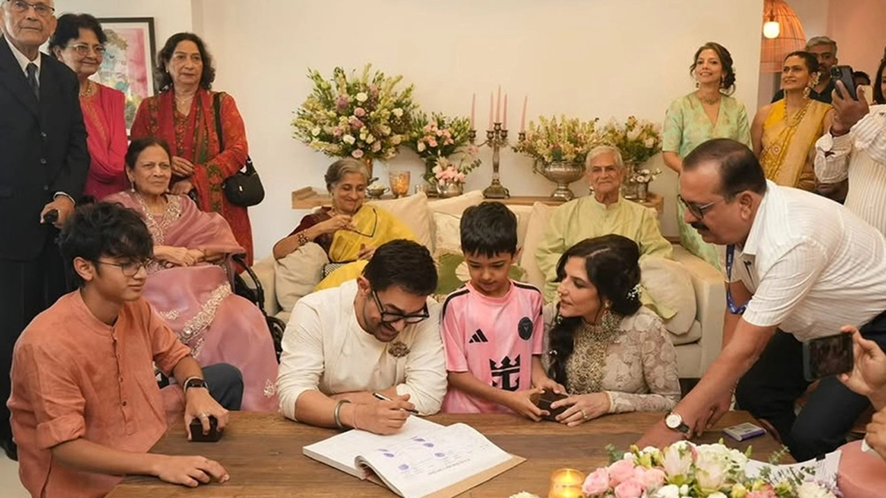 গৌরীকে বিয়ে করলেন আমির খান