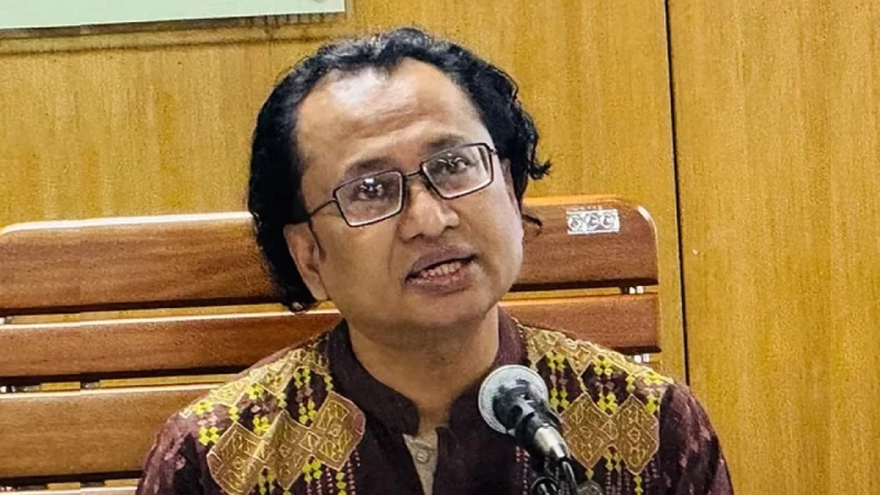 প্রধানমন্ত্রীর তথ্য ও সম্প্রচার উপদেষ্টা ডা. জাহেদ উর রহমান। সংগৃহীত ছবি