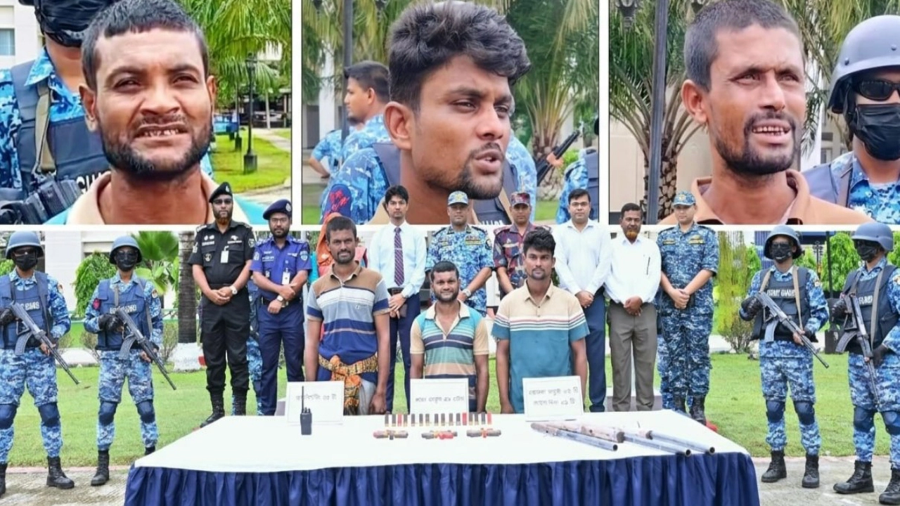স্বাভাবিক জীবনে ফিরতে আত্মসমর্পণ তিন বনদস্যুর