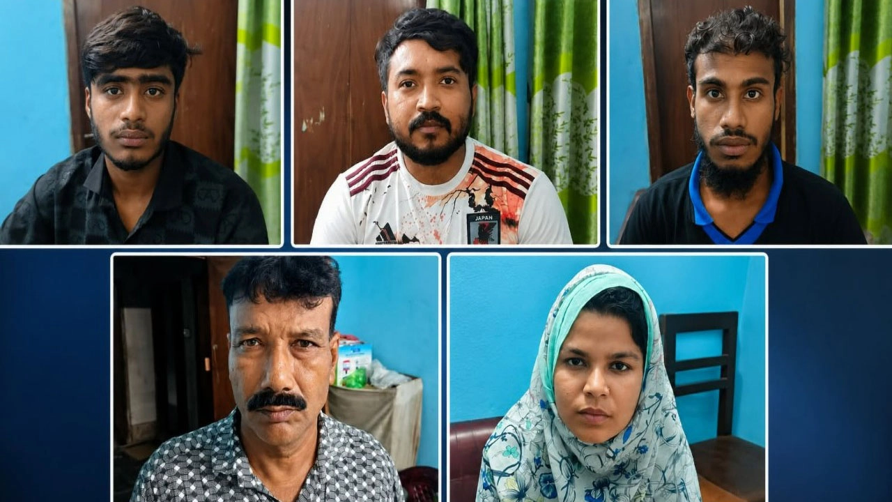 যশোরের কিসমত নওয়াপাড়ায় অভিযানে মাদক কারবারিসহ ৫ জন আটক