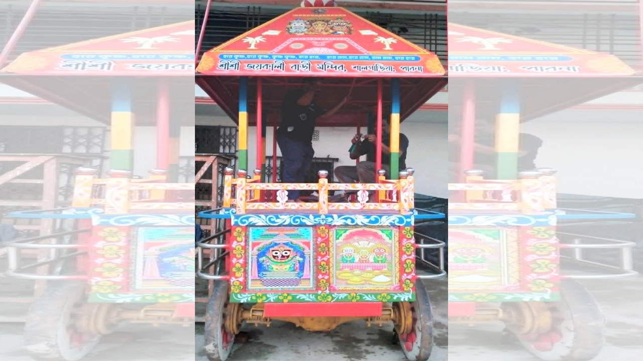 শ্রীশ্রী জগন্নাথদেবের রথযাত্রা আজ