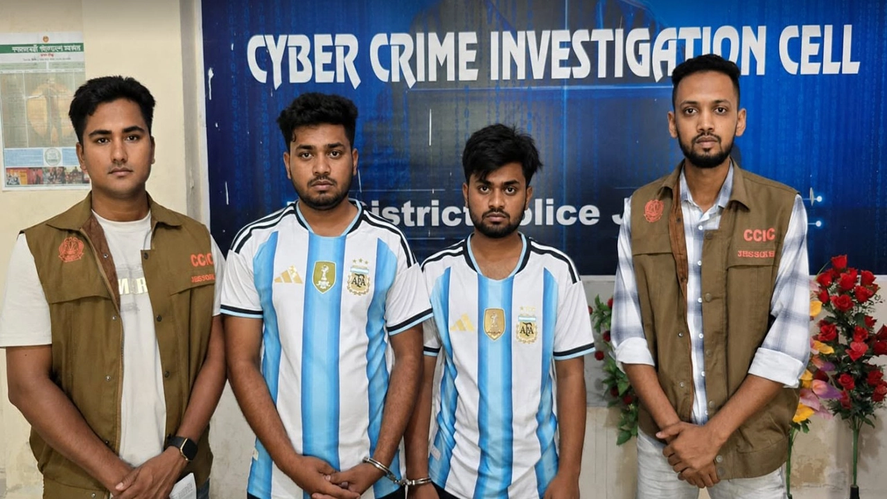 যশোরে অনলাইন জুয়া খেলার অভিযোগে দুই যুবক আটক