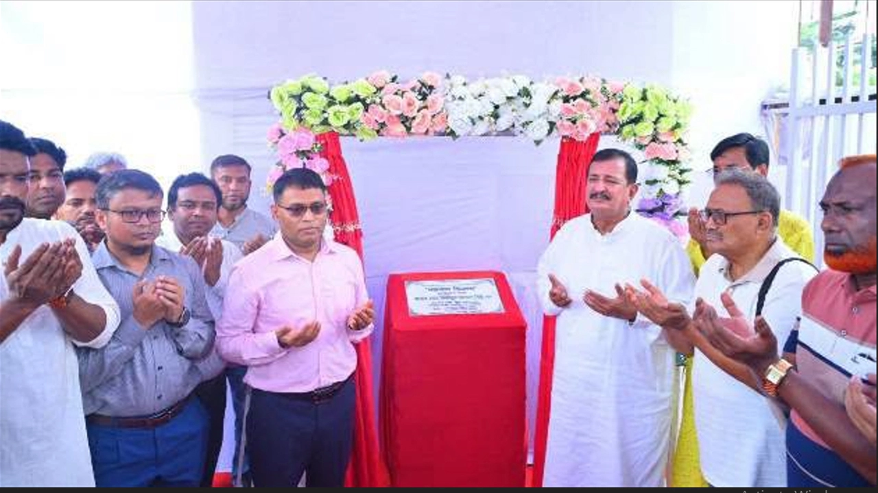 রাজশাহী পলিটেকনিকে নতুন ভবনের ভিত্তিপ্রস্তর উদ্বোধন