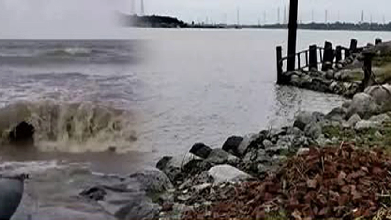 কলাপাড়ায় স্লুইস ভেঙে ৭ গ্রাম প্লাবিত, পানিবন্দি ৪ হাজার পরিবার