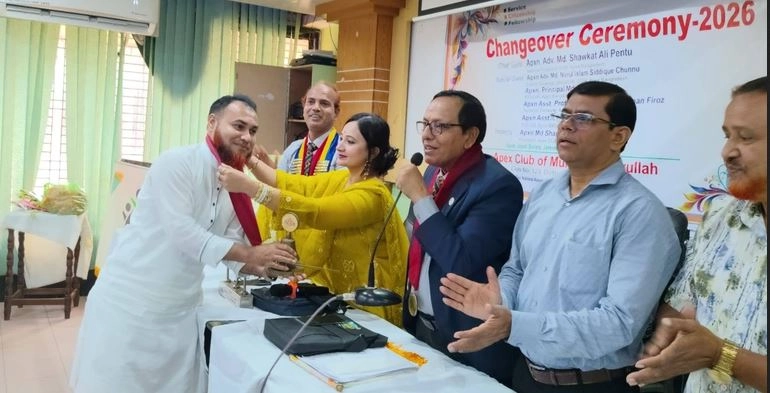 এপেক্স ক্লাব মুন্সী মেহেরুল্লার প্রেসিডেন্ট হলেন বিএম শামীম