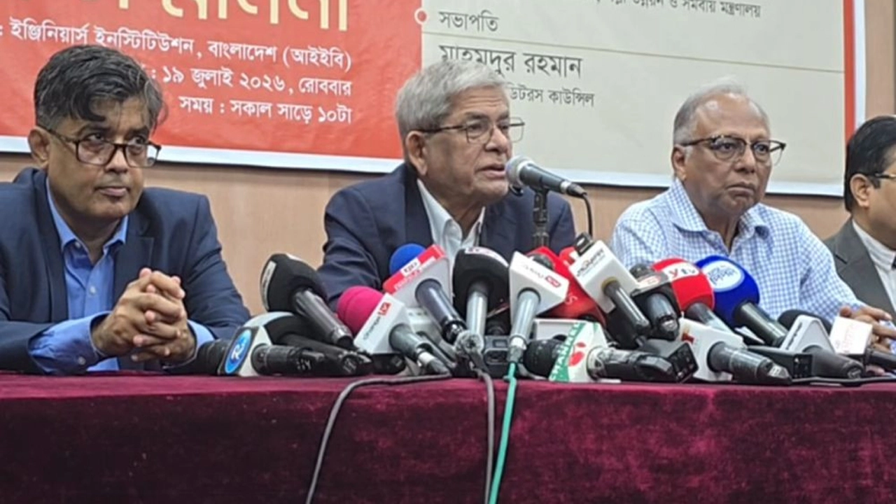 জুলাই সনদ নিয়ে বিভ্রান্তি বন্ধের আহ্বান মির্জা ফখরুলের
