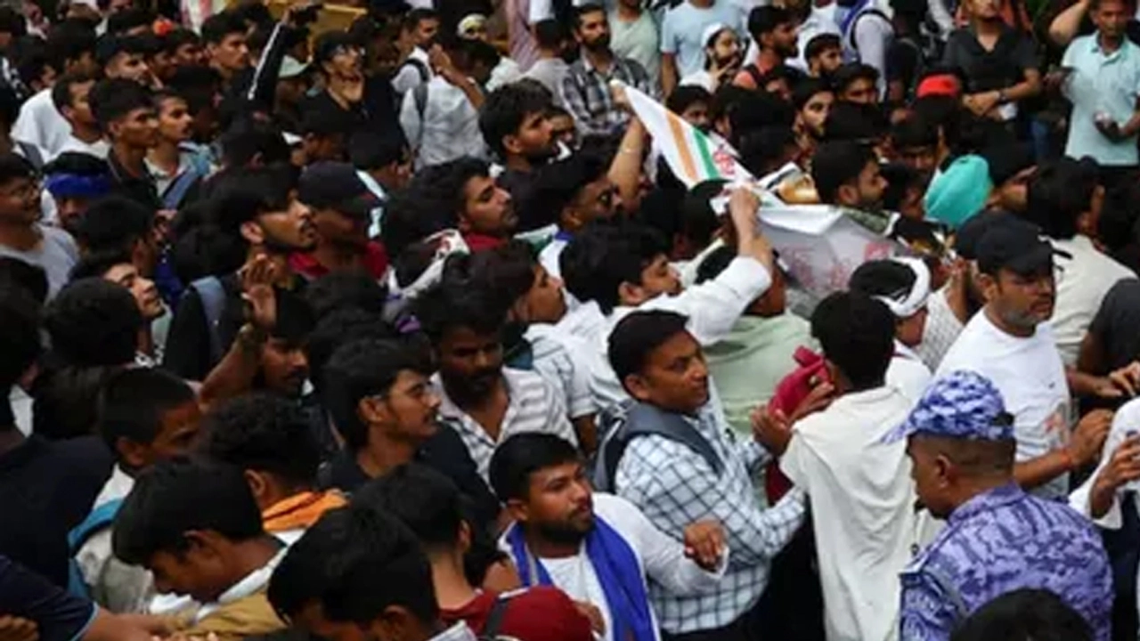 সংসদ অভিমুখে ফের পদযাত্রা করবে সিজেপি, উত্তপ্ত দিল্লির যন্তর মন্তর