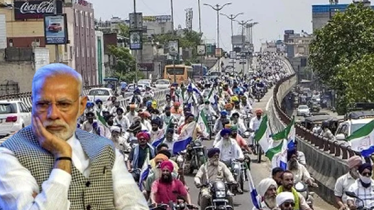 দিল্লিমুখী পাঞ্জাবের হাজারো কৃষক, চাপে মোদি সরকার