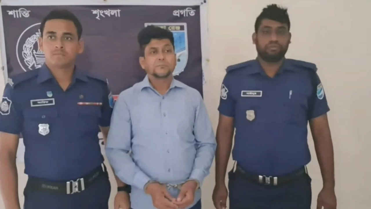মাদারীপুরে মানবপাচারের অভিযোগে ১৫ মামলার আসামি জুলহাস গ্রেফতার
