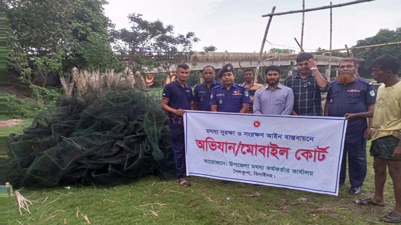শৈলকূপায় চায়না দুয়ারী দমনে অভিযানের কার্যকারিতা নিয়ে প্রশ্ন