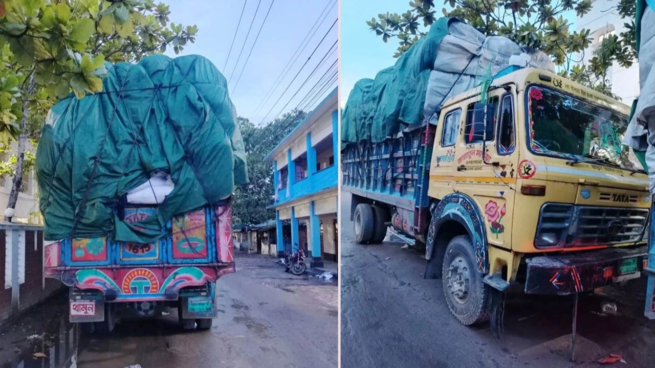 অস্ত্রের মুখে ঝুটবোঝাই দুই ট্রাক ডাকাতি, উদ্ধার হলেও ধরাছোঁয়ার বাইরে দুর্বৃত্তরা