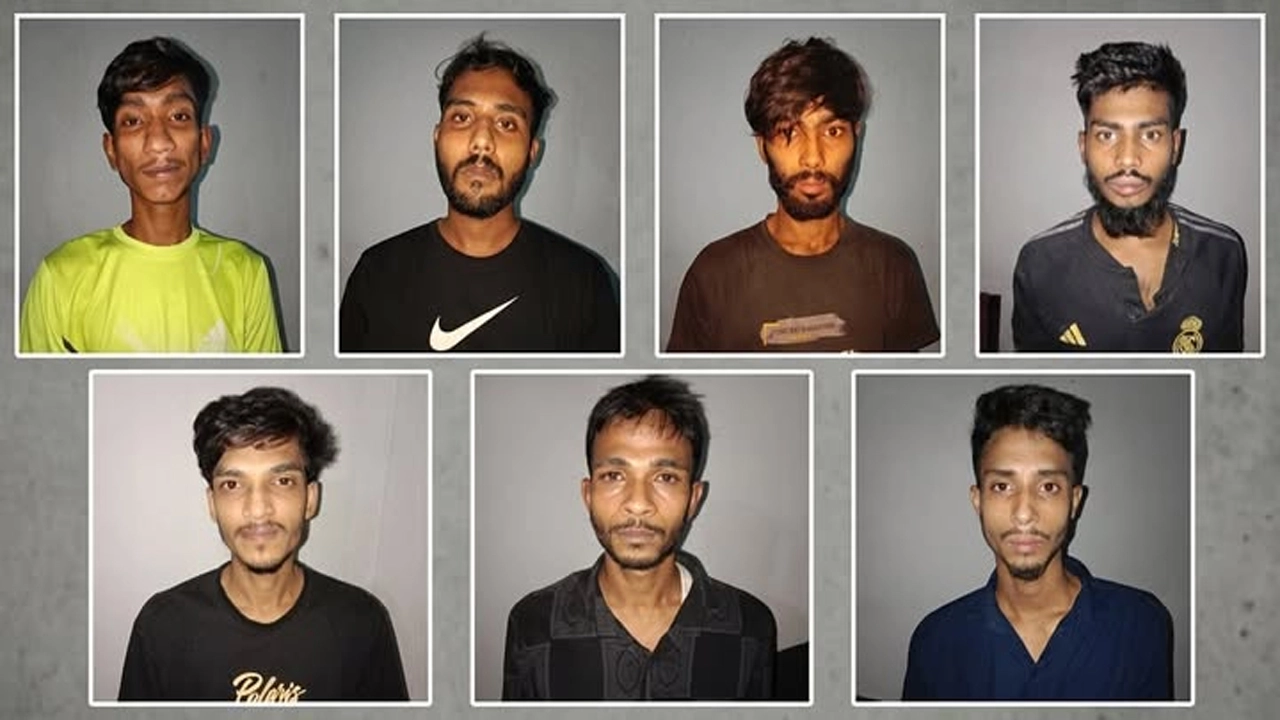 উপশহরে এবার ৭ মাদক কারবারিকে ধরে বিভিন্ন মেয়াদে সাজা